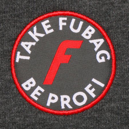 Серо-красная толстовка Fubag с капюшоном  размер XXL в Курске фото