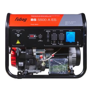 FUBAG Бензиновый генератор с электростартером и коннектором автоматики BS 5500 A ES в Курске фото