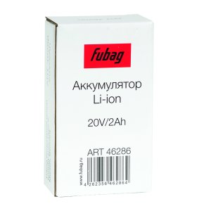 Аккумуляторная батарея FLI5S1P1202 Li-ion к бензиновым газонокосилкам FUBAG с электростартером и минирайдеру (20V/2Ah) в Курске фото