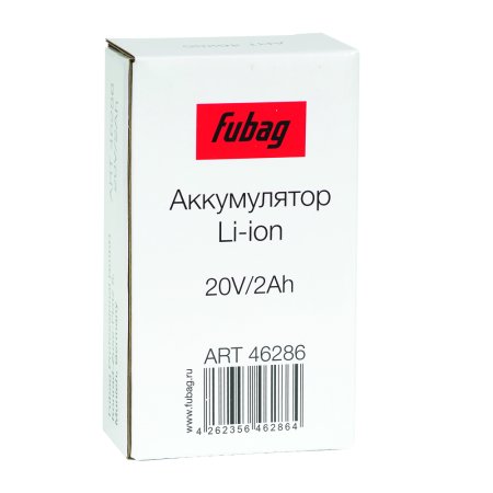 Аккумуляторная батарея FLI5S1P1202 Li-ion к бензиновым газонокосилкам FUBAG с электростартером и минирайдеру (20V/2Ah) в Курске фото