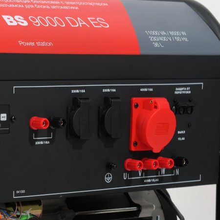 Бензиновый генератор FUBAG BS 9000 DA ES (трехфазный) с электростартером и коннектором автоматики в Курске фото