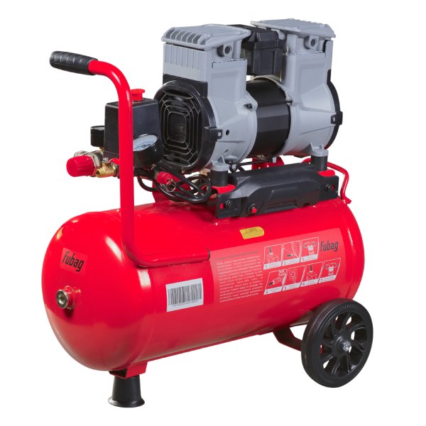 Компрессор воздушный безмасляный малошумный FUBAG OLS 250/24 CM2 + Пневмопистолет для накачки в ПОДАРОК в Курске фото