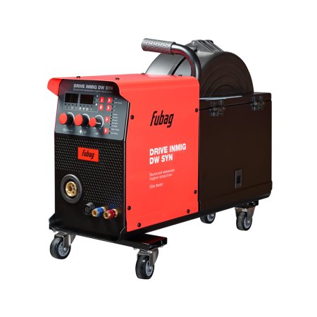FUBAG Cварочный полуавтомат INMIG 500T DW SYN + Подающий механизм DRIVE INMIG DW SYN +Шланг-пакет 5 метров 70мм2 14 pol с жидкостным охлаждением для INMIG 500T DW SYN + Горелка FB 500 3m + Блок жидкостного охлаждения Cool 70 + Тележка для аппаратов в Курске фото