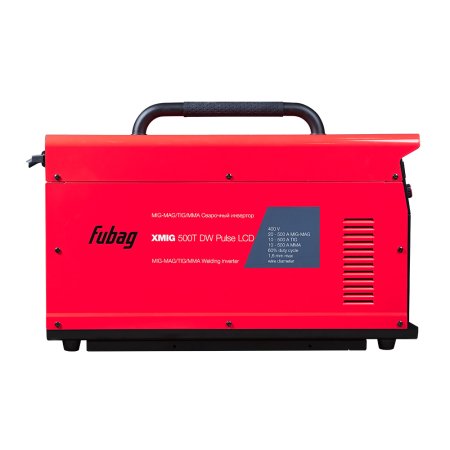 FUBAG Сварочный полуавтомат XMIG 500T DW PULSE + Подающий механизм DRIVE XMIG DW PULSE  + Горелка FB 550W 3m + Блок жидкостного охлаждения Cool XMIG + Шланг-пакет 5 метров 95мм2 14 pol с жидкостным охлаждением + Тележка  в Курске фото