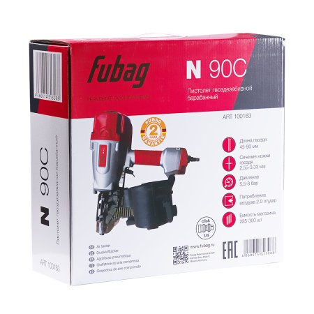 FUBAG Пистолет гвоздезабивной барабанный N90C в Курске фото