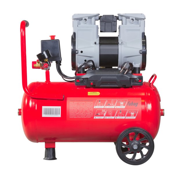 Компрессор воздушный безмасляный малошумный FUBAG OLS 250/24 CM2 + Пневмопистолет для накачки в ПОДАРОК в Курске фото