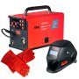 FUBAG Сварочный полуавтомат IRMIG 208 SYN PLUS (31447) + Маска сварщика Хамелеон IR 9-13N S (38072) + Сварочные краги на подкладке красные FWGN 10R (641180) в Курске фото