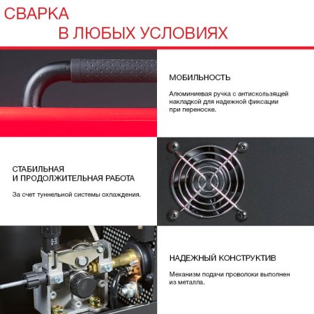 FUBAG Сварочный полуавтомат IRMIG 180 SYN с горелкой 250 А 3 м в комплекте в Курске фото