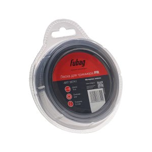 Триммерная леска FUBAG сечение круглое L 15 м * 2,4 мм в Курске фото