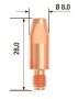 FUBAG Контактный наконечник M6х28 мм ECU D=0.6 мм (10 шт.) в Курске фото