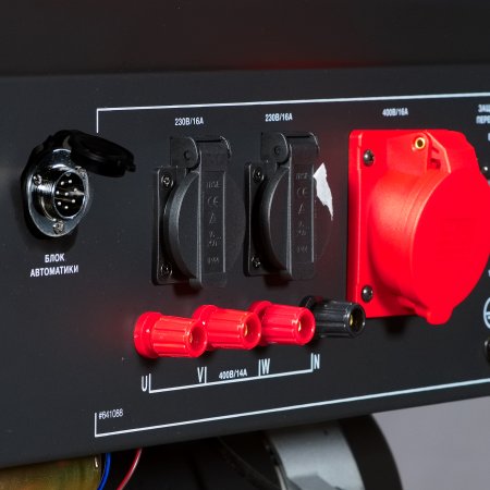 Бензиновый генератор FUBAG BS 8000 DA ES (трехфазный) с электростартером и коннектором автоматики в Курске фото