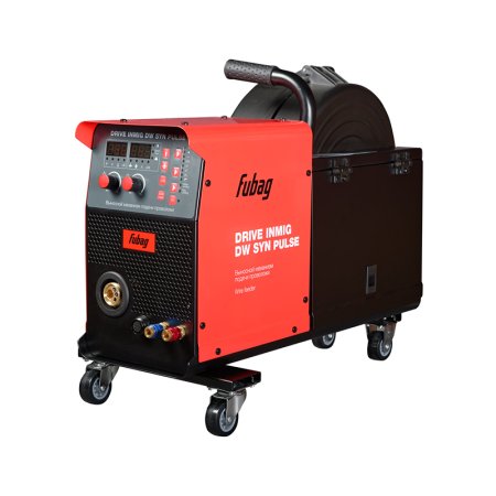 FUBAG Cварочный полуавтомат INMIG 500T DW SYN PULSE+ Подающий механизм DRIVE INMIG DW SYN PULSE  + Горелка FB 500 3m + Блок жидкостного охлаждения Cool 70 + Тележка для аппаратов  +Шланг-пакет 5 метров 70мм2 14 pol с жидкостным  охлаждением в Курске фото