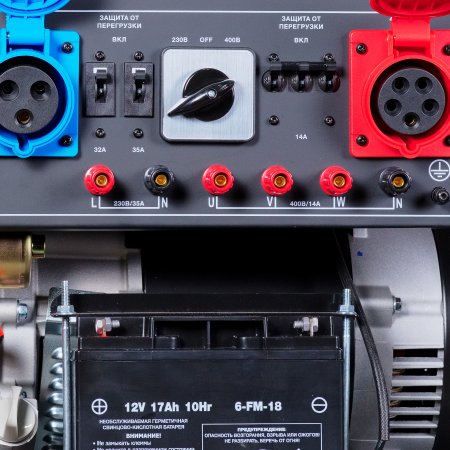 Бензиновый генератор FUBAG BS 8500 XD ES DUPLEX для одно и трехфазного режимов работы в Курске фото