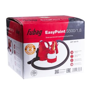 FUBAG Электрический краскораспылитель EasyPaint S500/1.8 с верхним бачком в Курске фото