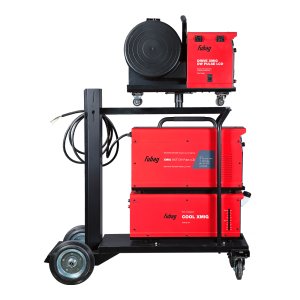 FUBAG Сварочный полуавтомат XMIG 500T DW PULSE  + Подающий механизм DRIVE XMIG DW PULSE  + Горелка FB 550W 3m  + Блок жидкостного охлаждения Cool XMIG  + Шланг-пакет 5 метров 95мм2 14 pol с жидкостным охлаждением + Тележка XM в Курске фото