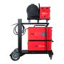 FUBAG Сварочный полуавтомат XMIG 500T DW PULSE + Подающий механизм DRIVE XMIG DW PULSE  + Горелка FB 550W 3m + Блок жидкостного охлаждения Cool XMIG + Шланг-пакет 5 метров 95мм2 14 pol с жидкостным охлаждением + Тележка  в Курске фото