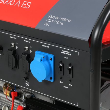 Бензиновый генератор FUBAG BS 9000 A ES с электростартером и коннектором автоматики в Курске фото