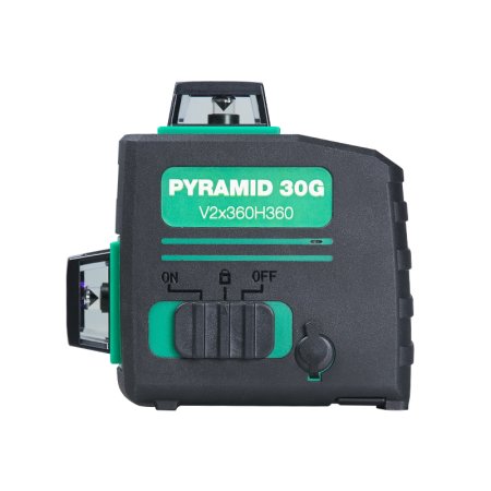 FUBAG уровень лазерный 3D с зеленым лучом Pyramid 30G V2х360H360 в Курске фото