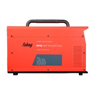 FUBAG Инвертор сварочный INTIG 400 T W AC/DC PULSE + горелка FB TIG 26 5P 4m  в Курске фото