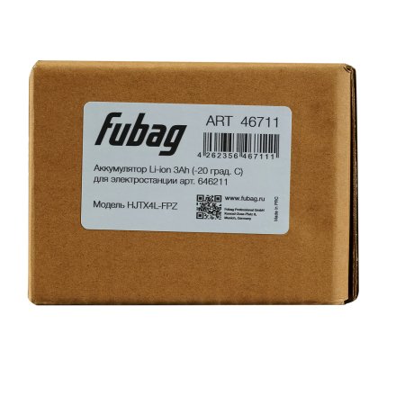 Аккумулятор FUBAG li-ion 3Ah для инверторного генератора TI 11000 A ES (арт. 646211) купить в Курске